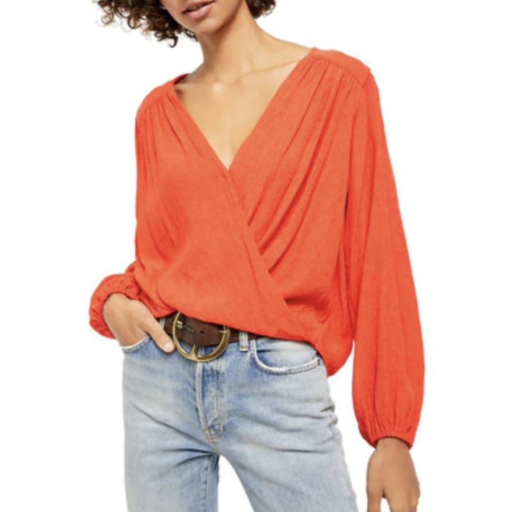 FP Check On It Wrap Top